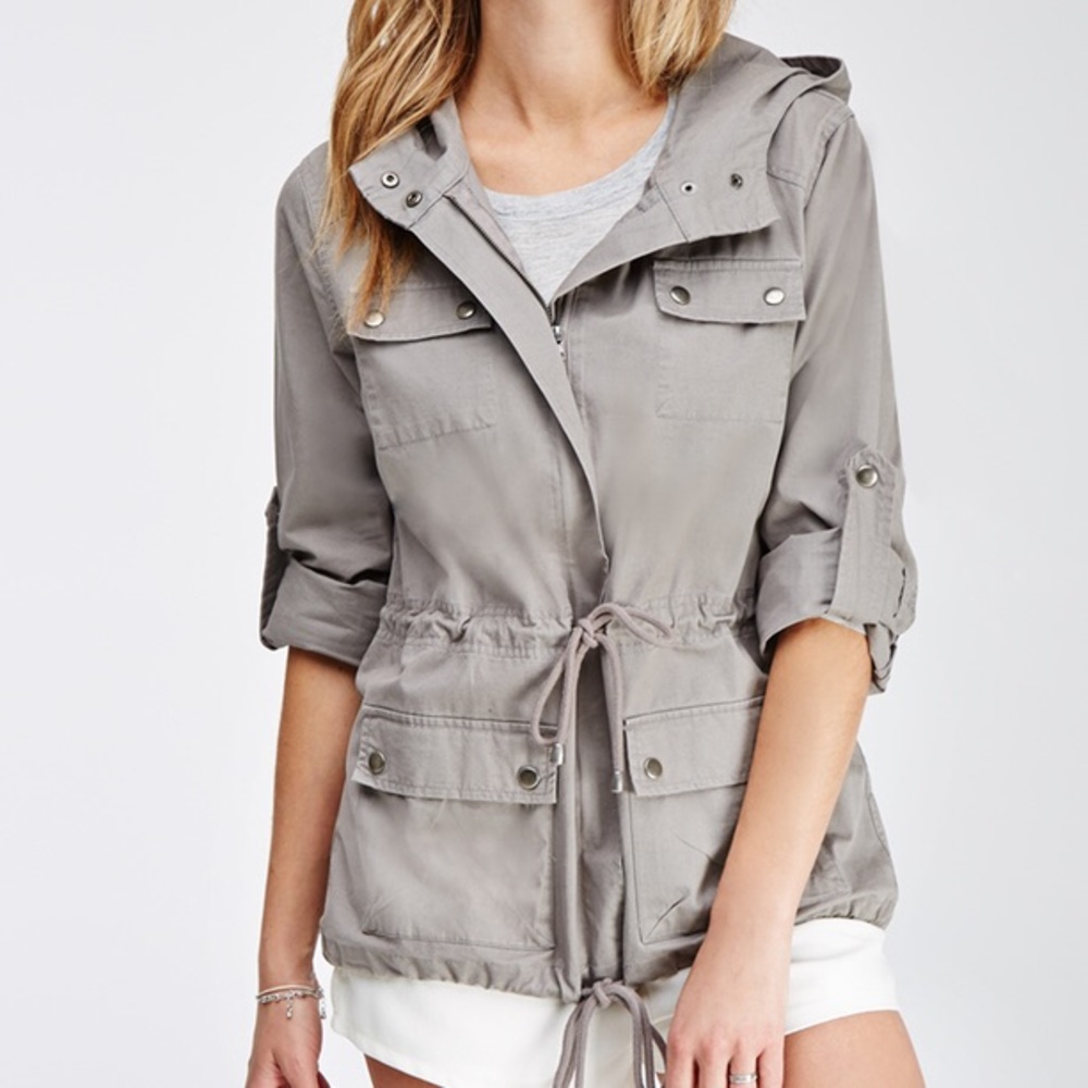 Grey Utility Jacket
